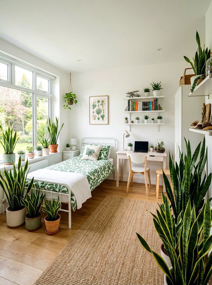 Indoor Plant Boys Bedroom - 25 Spring Boy Room Decor Ideas