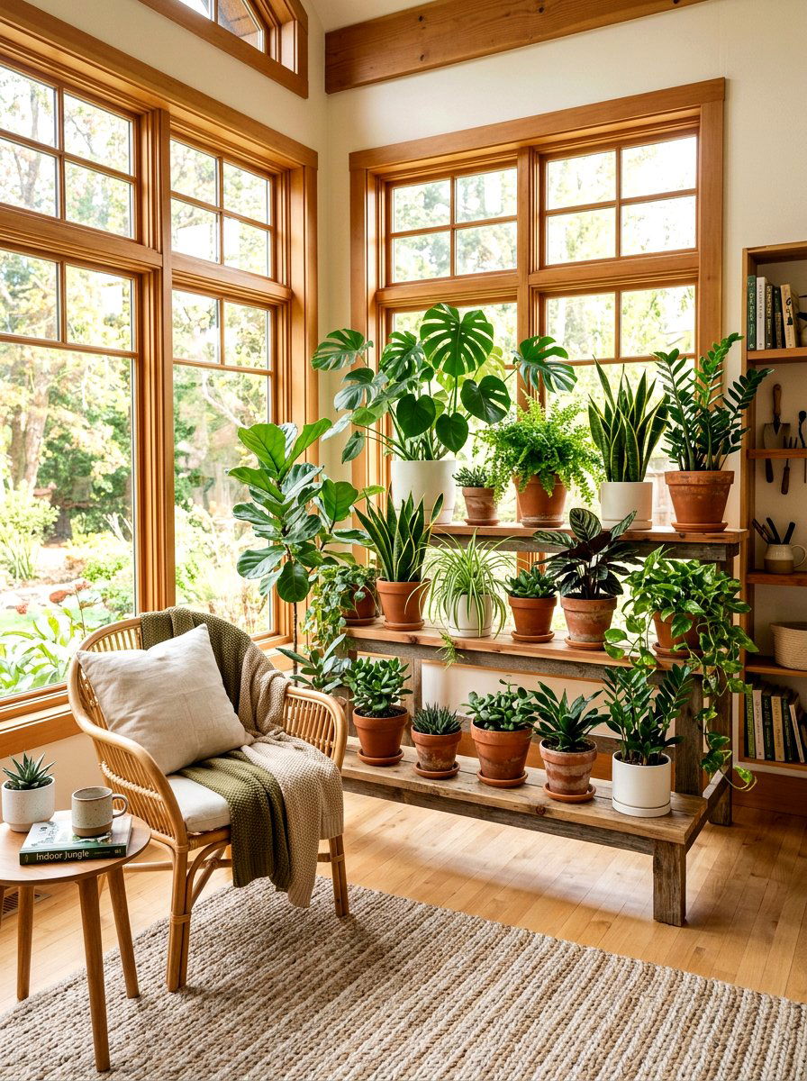Indoor plant indoor garden room - 25 Spring Japandi Decor Ideas