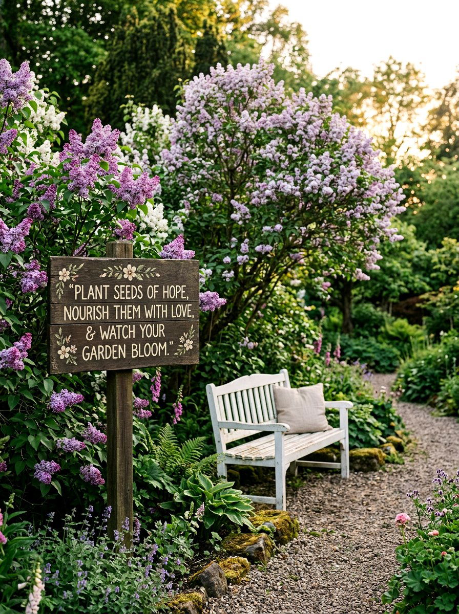 25 Creative Spring Garden Sign Ideas for Personalized Decor