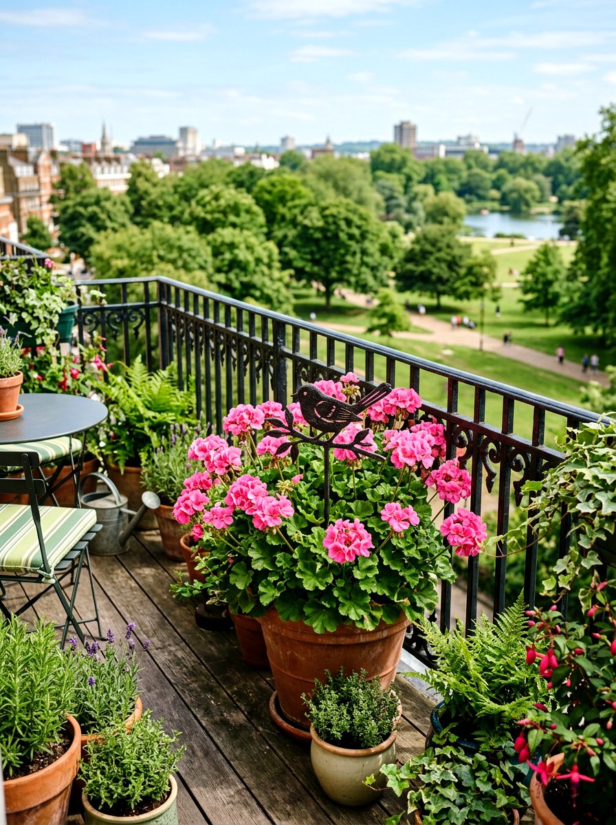 Iron Bird Garden Stake - 25 Spring Bird Figurine Ideas