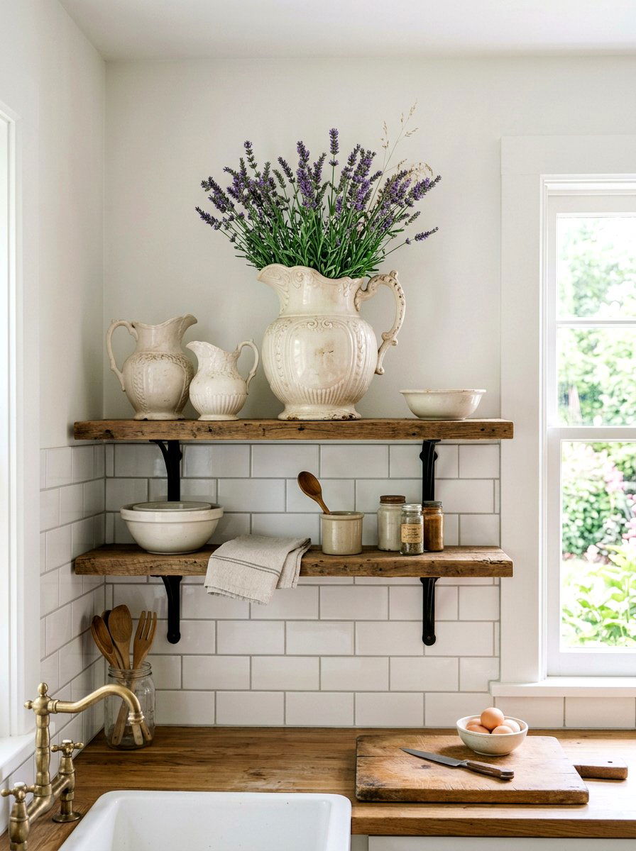 Ironstone Pitcher - 25 Spring Flea Market Find Ideas