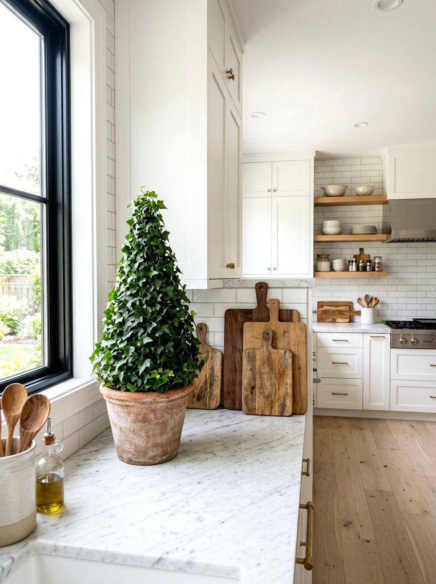 Ivy Cone In Terracotta - 25 Spring Ivy Topiary Ideas