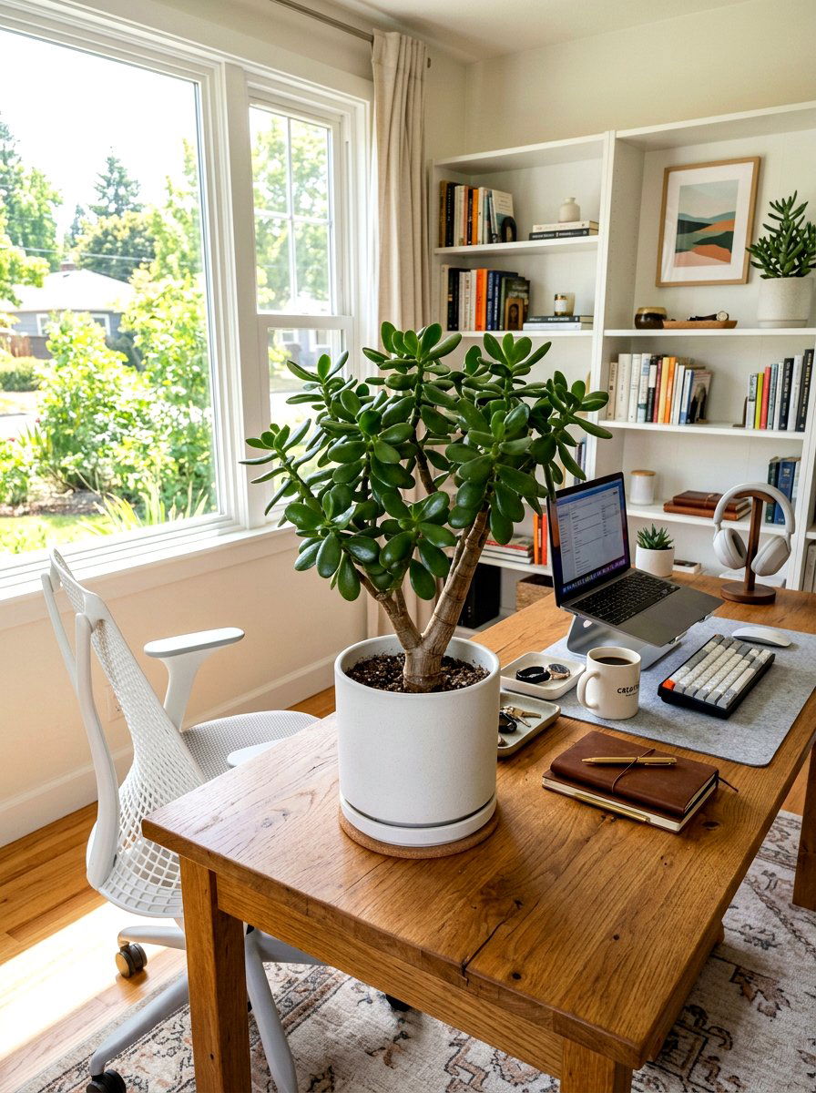 Jade plant succulent - 25 Spring Indoor Plant Ideas