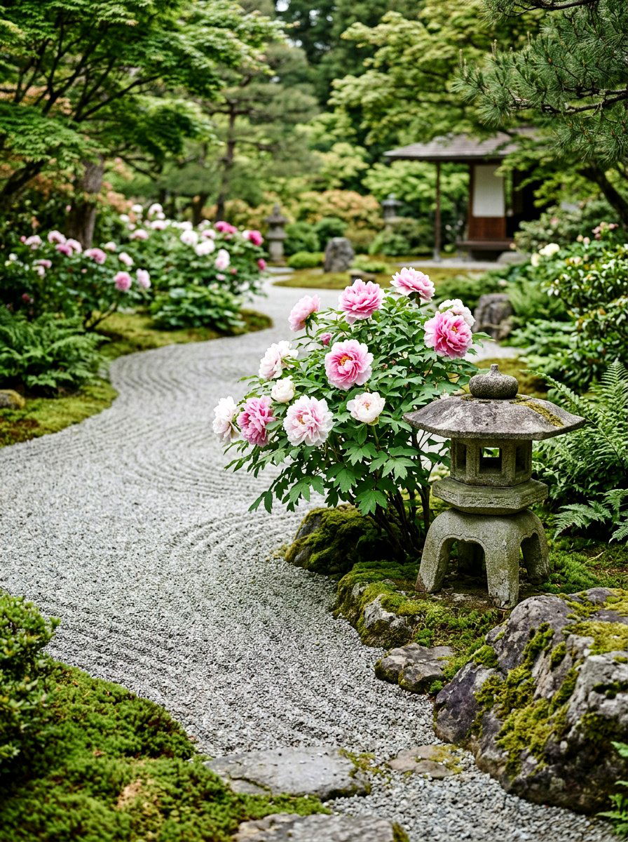 Japanese Peony Garden Style - 25 Spring Peony Garden Ideas