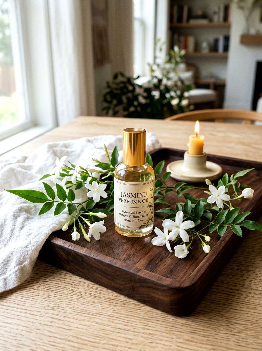 Jasmine fragrance - 25 Spring Floral Perfume Ideas