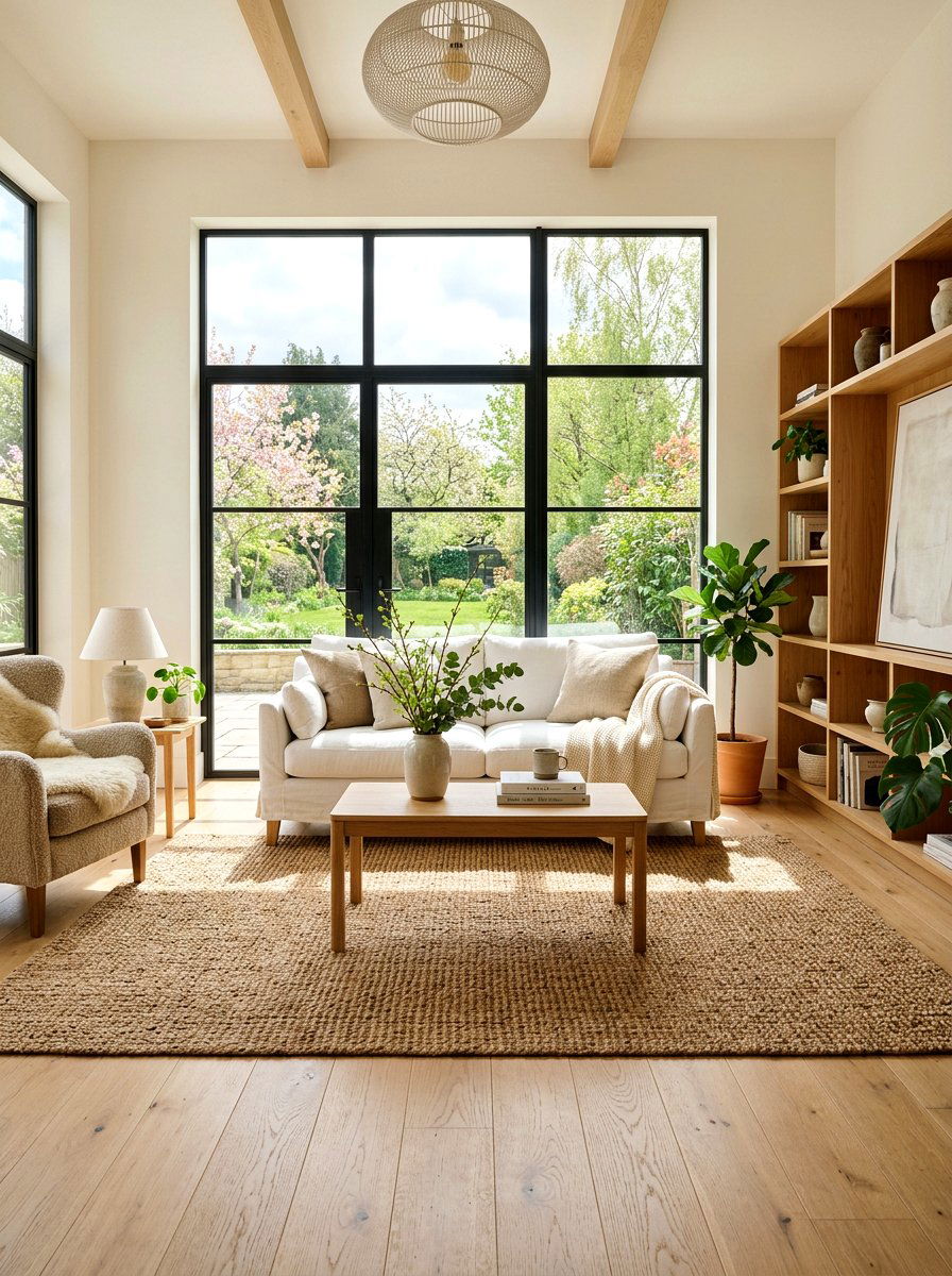 Jute Area Rug - 25 Spring Jute Decor Ideas