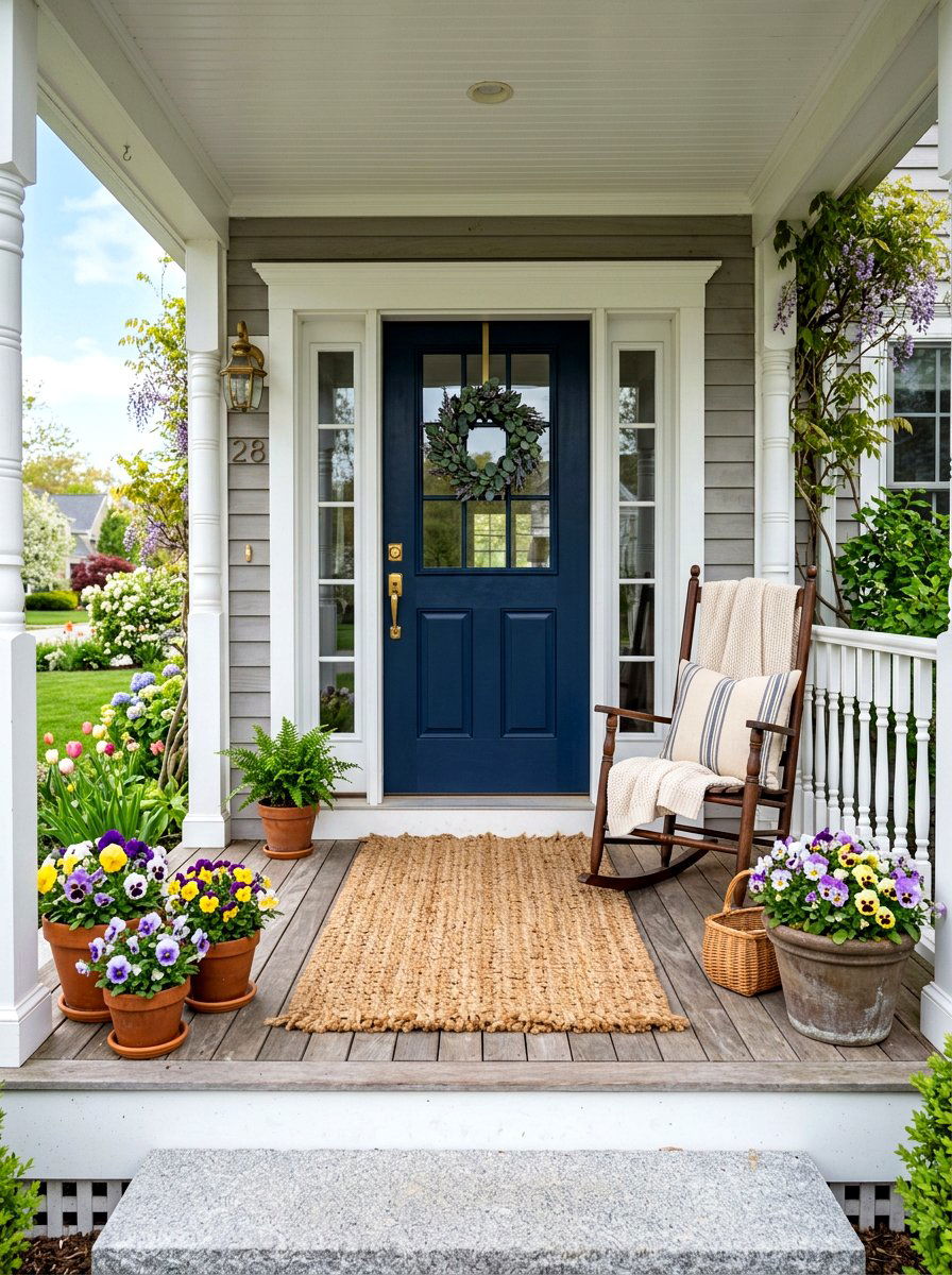 Jute Door Mat - 25 Spring Jute Decor Ideas
