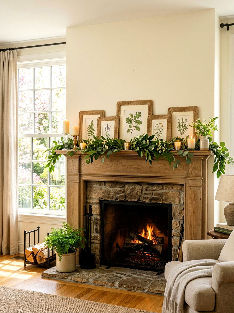 Jute Picture Frame - 25 Spring Jute Decor Ideas