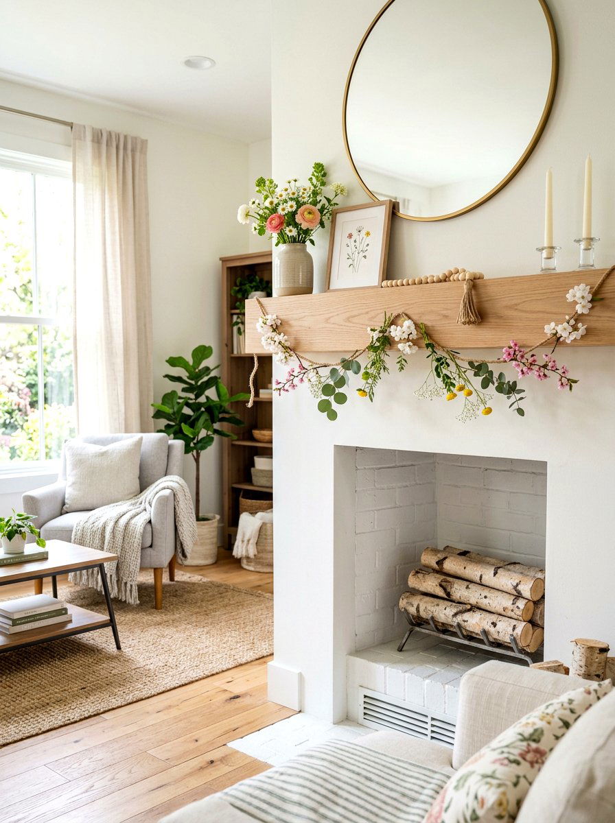 Jute Rope Garland - 25 Spring Jute Decor Ideas