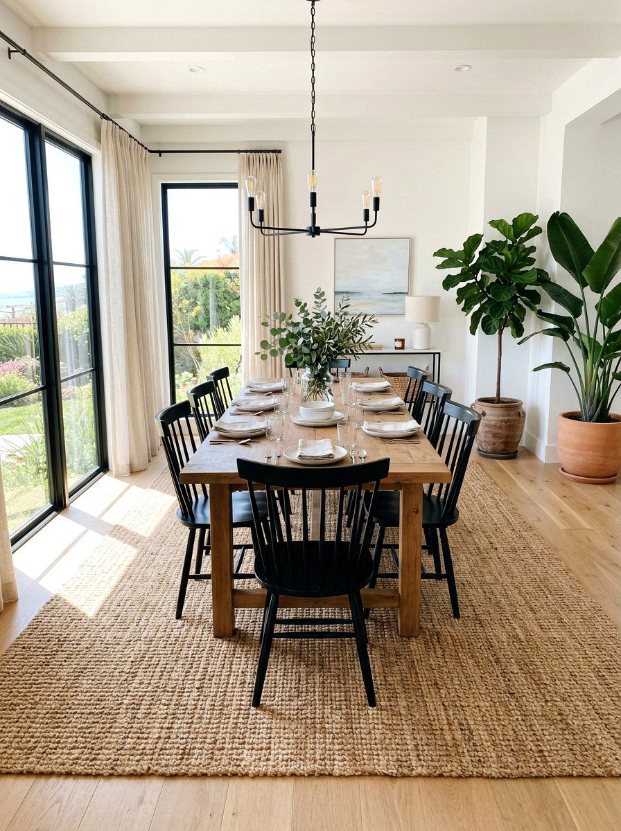 Jute Rug Dining Room - 25 Spring Rug Ideas