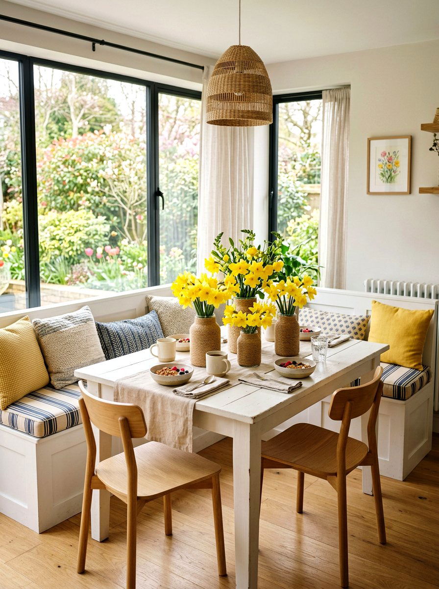 Jute Wrapped Vase - 25 Spring Jute Decor Ideas