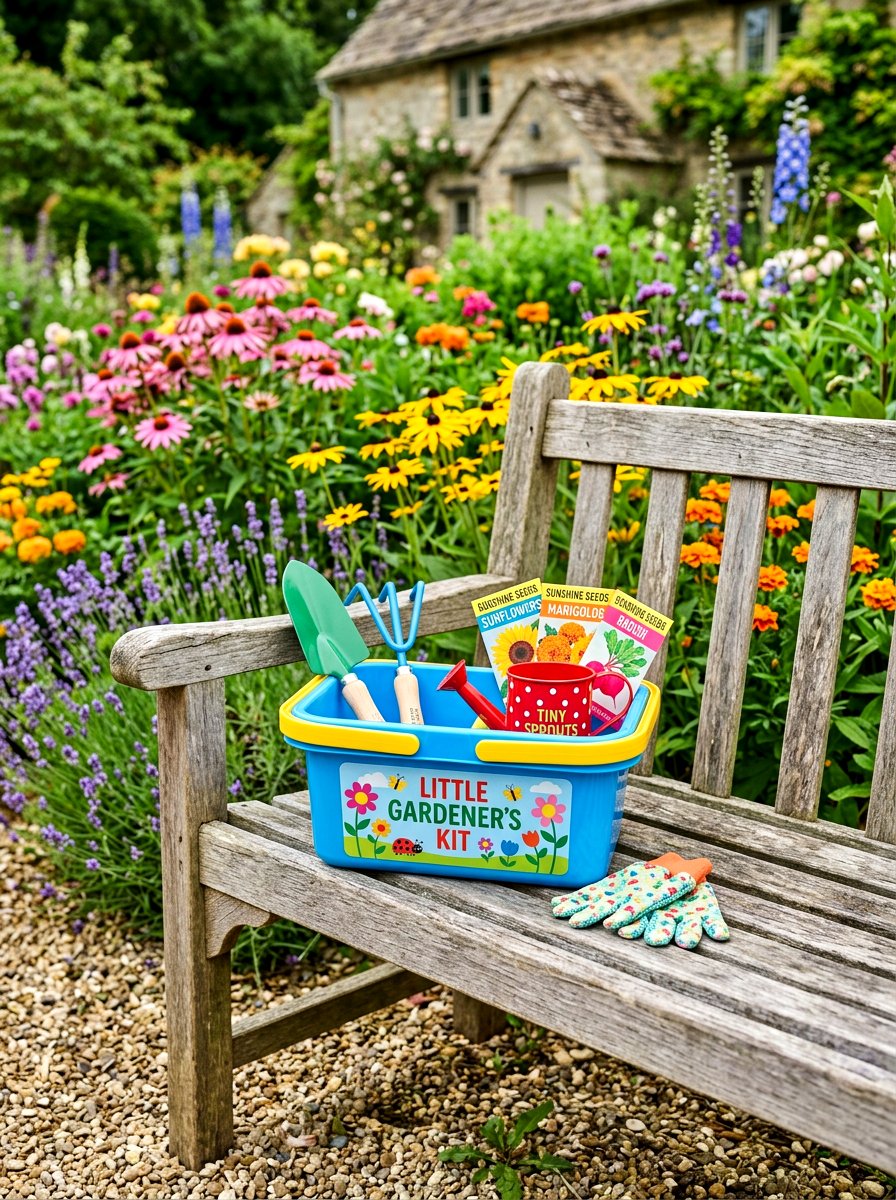 Kids Gardening Basket - 25 Spring Basket Filler Ideas