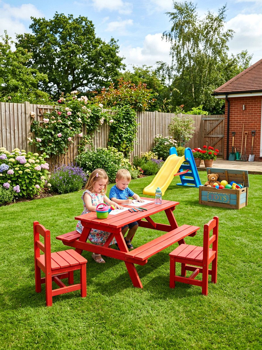 Kids garden furniture - 25 Spring Outdoor Furniture Decor Ideas