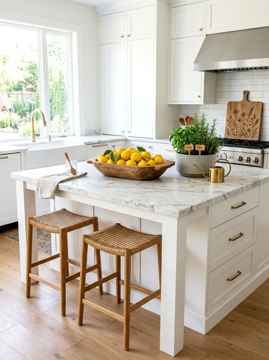 Kitchen Counter Decor - 25 Spring Display Ideas