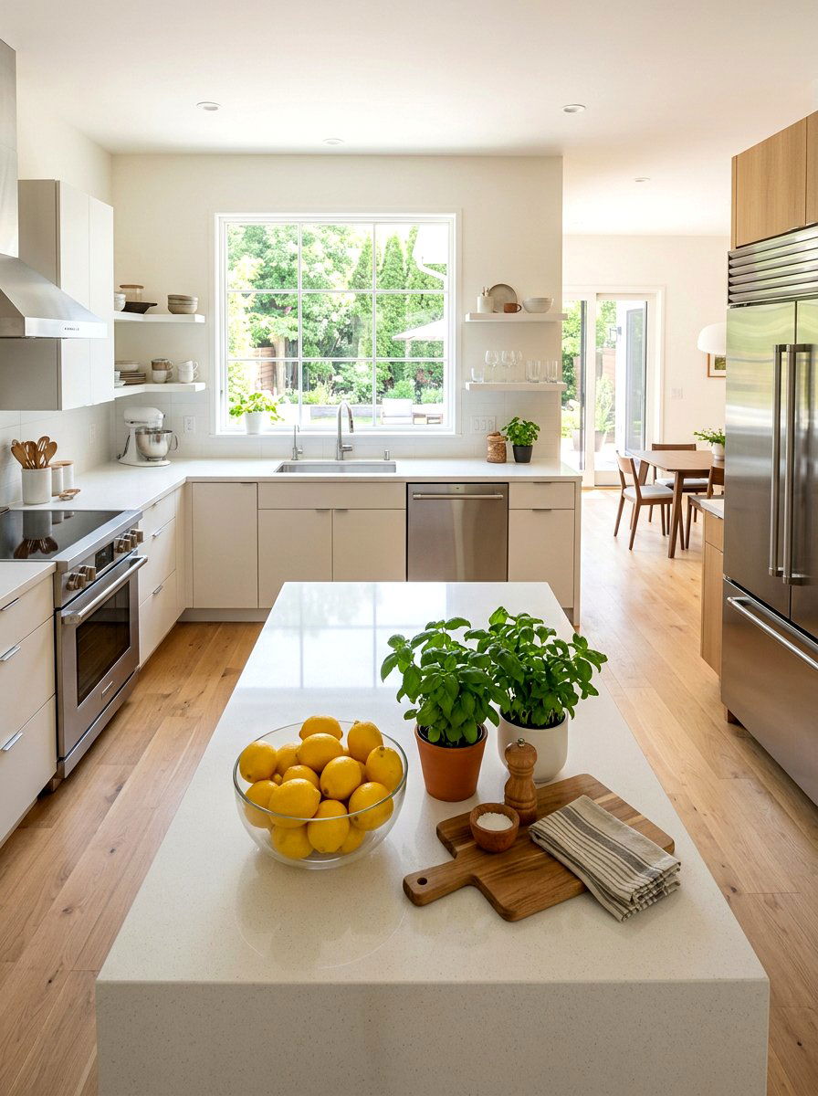 Kitchen Counter Staging - 25 Spring Real Estate Staging Ideas