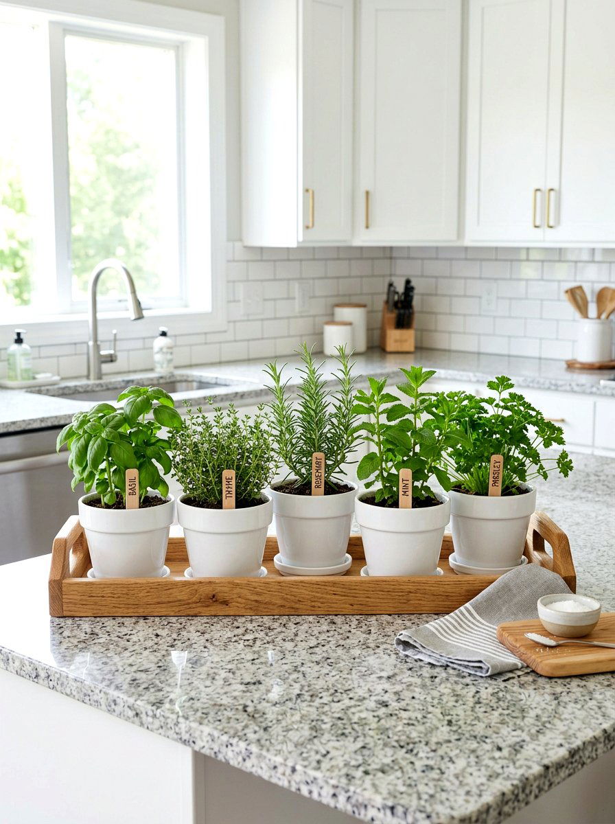 Kitchen Herb Garden - 25 Spring Herb Garden Decor Ideas