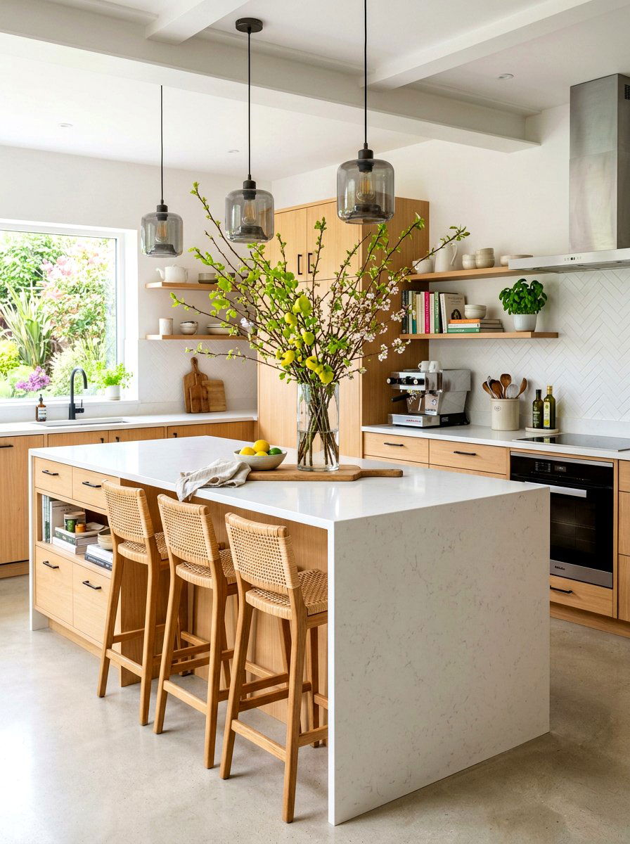 Kitchen Island Branch - 25 Spring Branch Arrangement Ideas