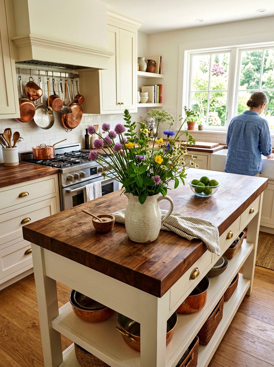 Kitchen Island Herb Mix - 25 Spring Wildflower Arrangement Ideas