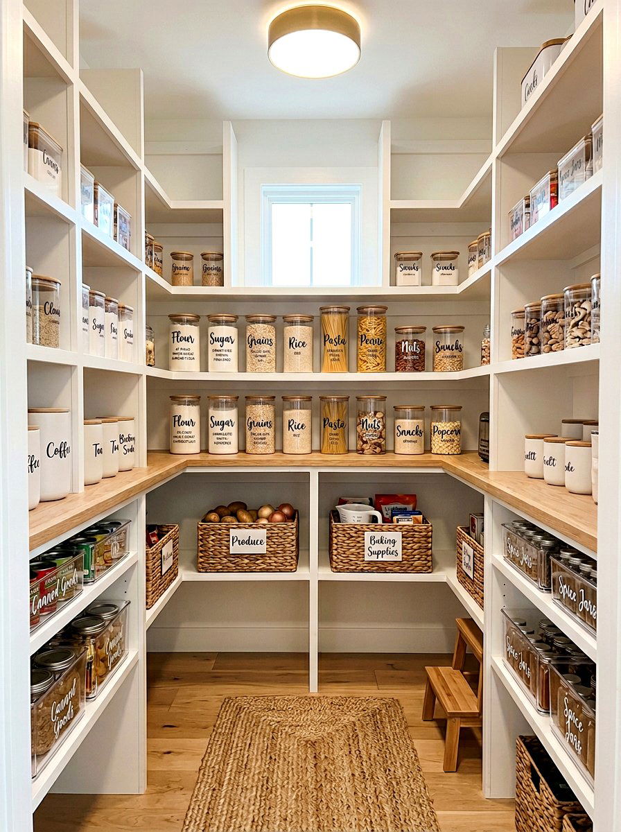 Kitchen Pantry Label - 25 Spring Hand Lettering Decor Ideas