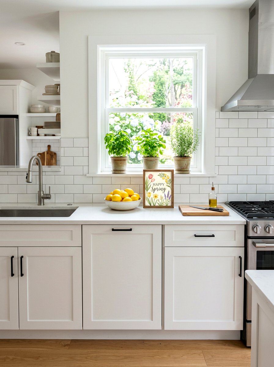 Kitchen Spring Sign - 25 Spring Sign Decor Ideas