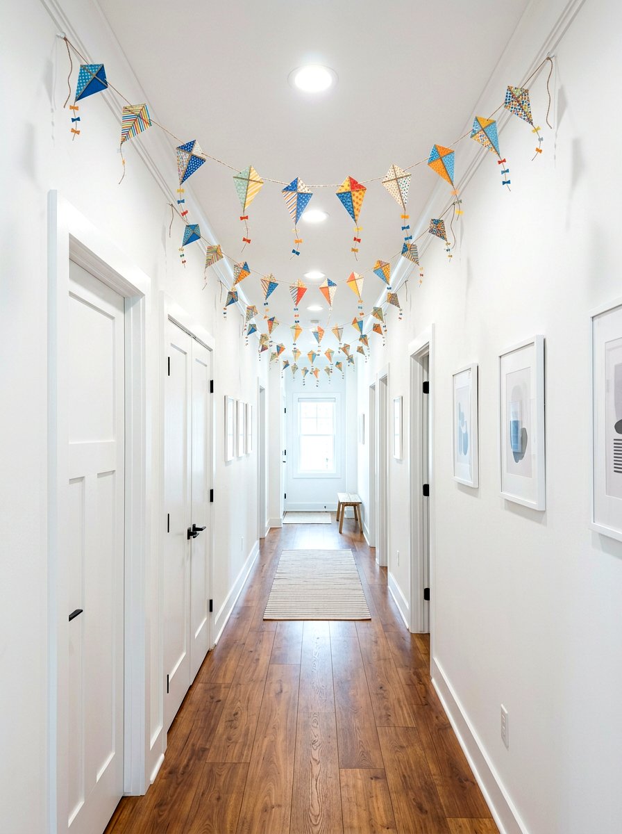 Kite Paper Garland - 25 Spring Paper Garland Ideas