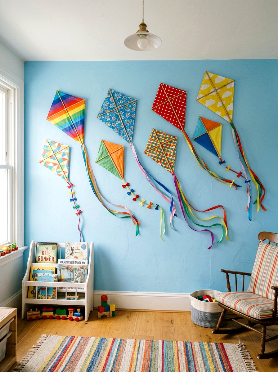 Kite Wall Decor - 25 Spring Photo Booth Ideas