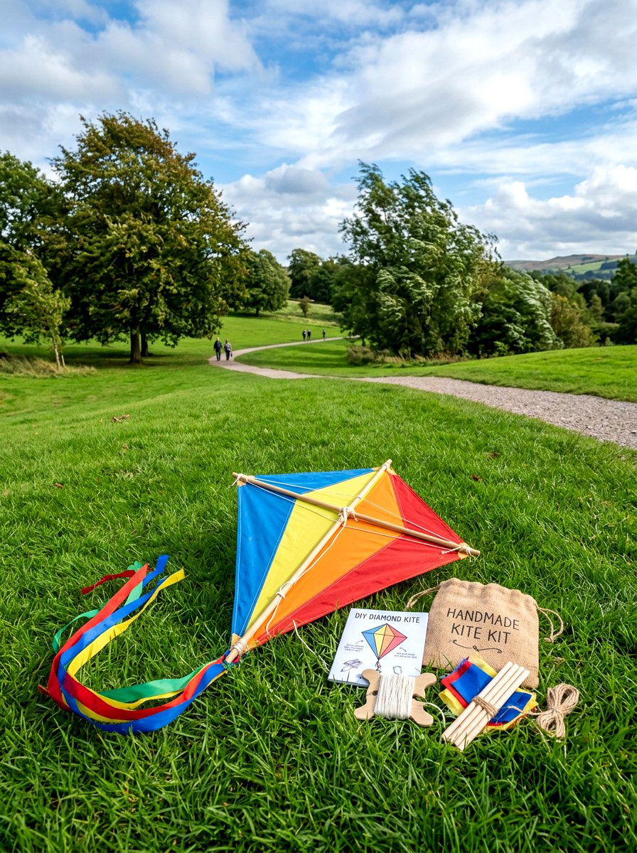 Kite making kit - 25 Spring Craft Ideas for Kids