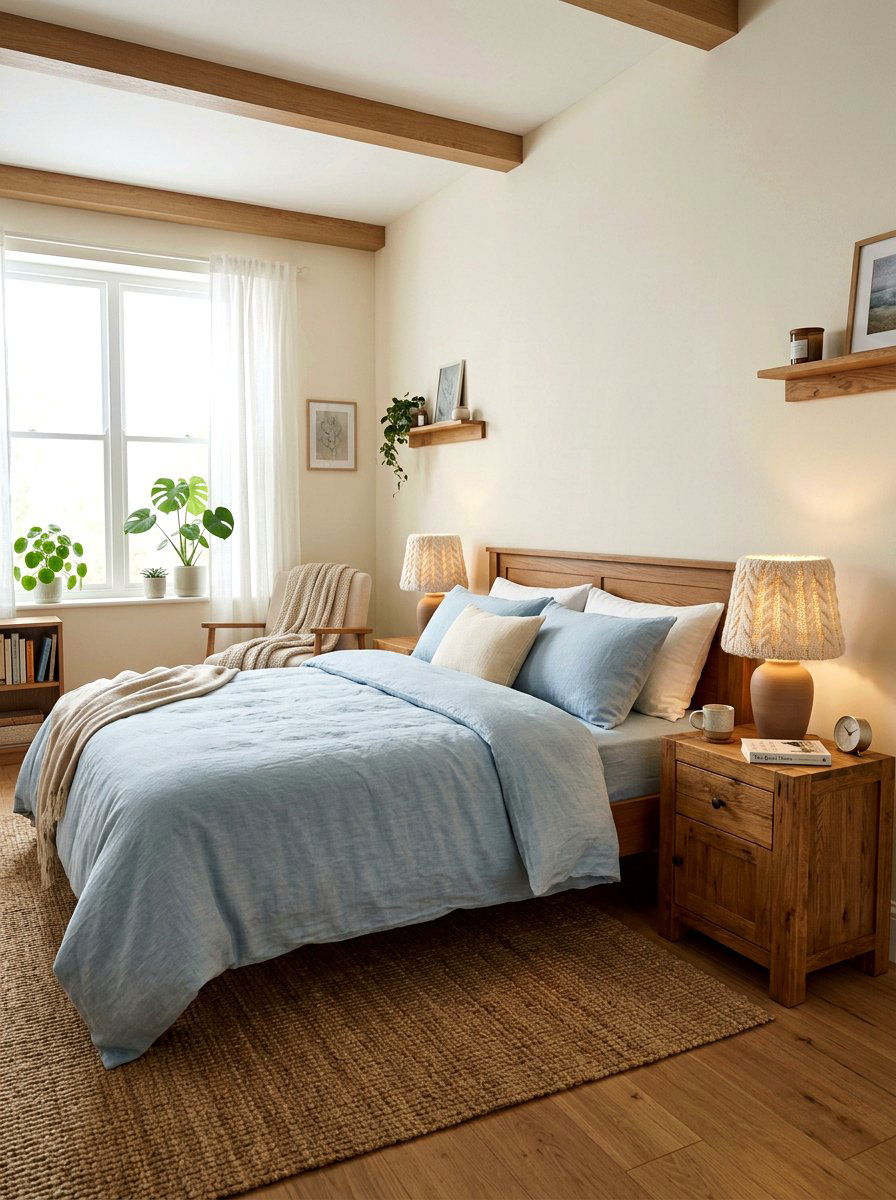 Knitted Lampshade - 25 Spring Knit Decor Ideas