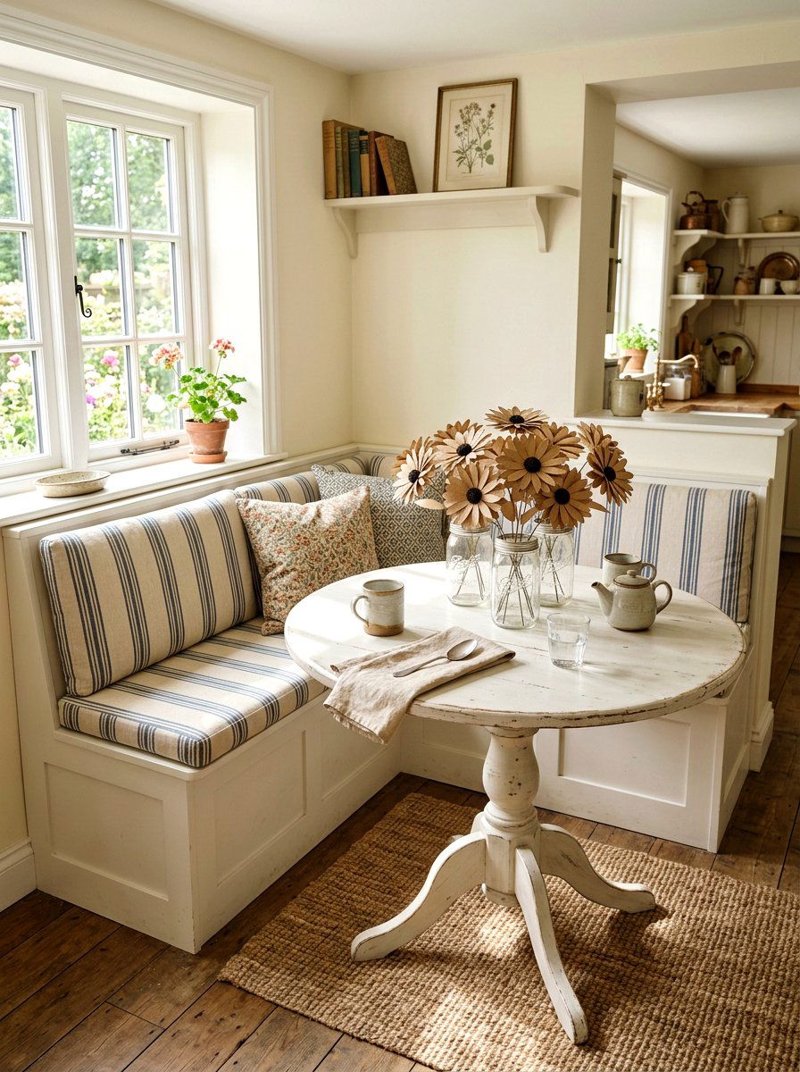 Kraft Paper Daisy - 25 Spring DIY Paper Flower Ideas