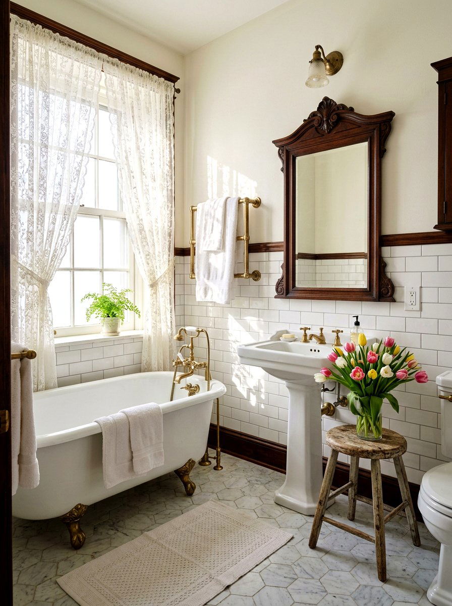 Lace Window Coverings - 25 Spring Curtain Ideas