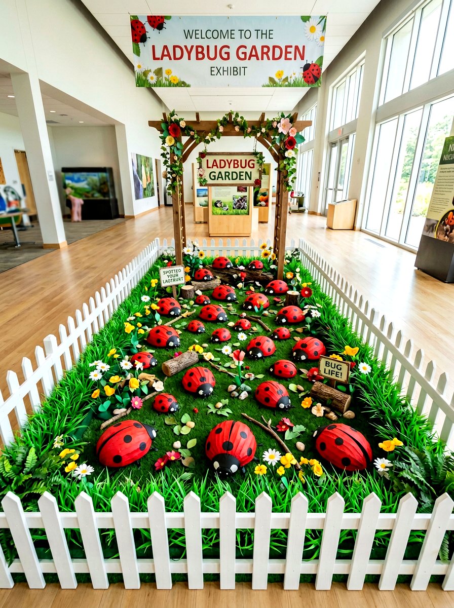 Ladybug Garden - 25 Spring Bulletin Board Ideas