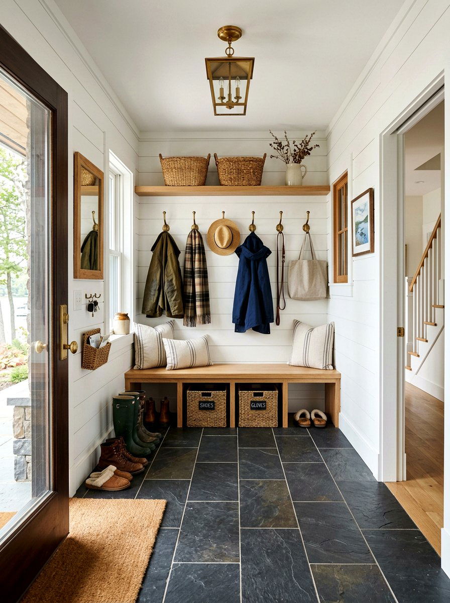 Lake house mudroom - 25 Spring Lake House Decor Ideas