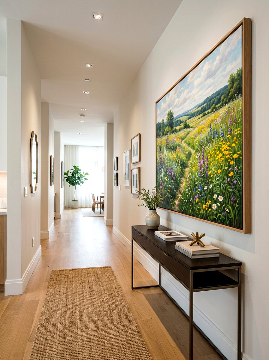 Landscape Canvas Art - 25 Spring Hallway Wall Decor Ideas