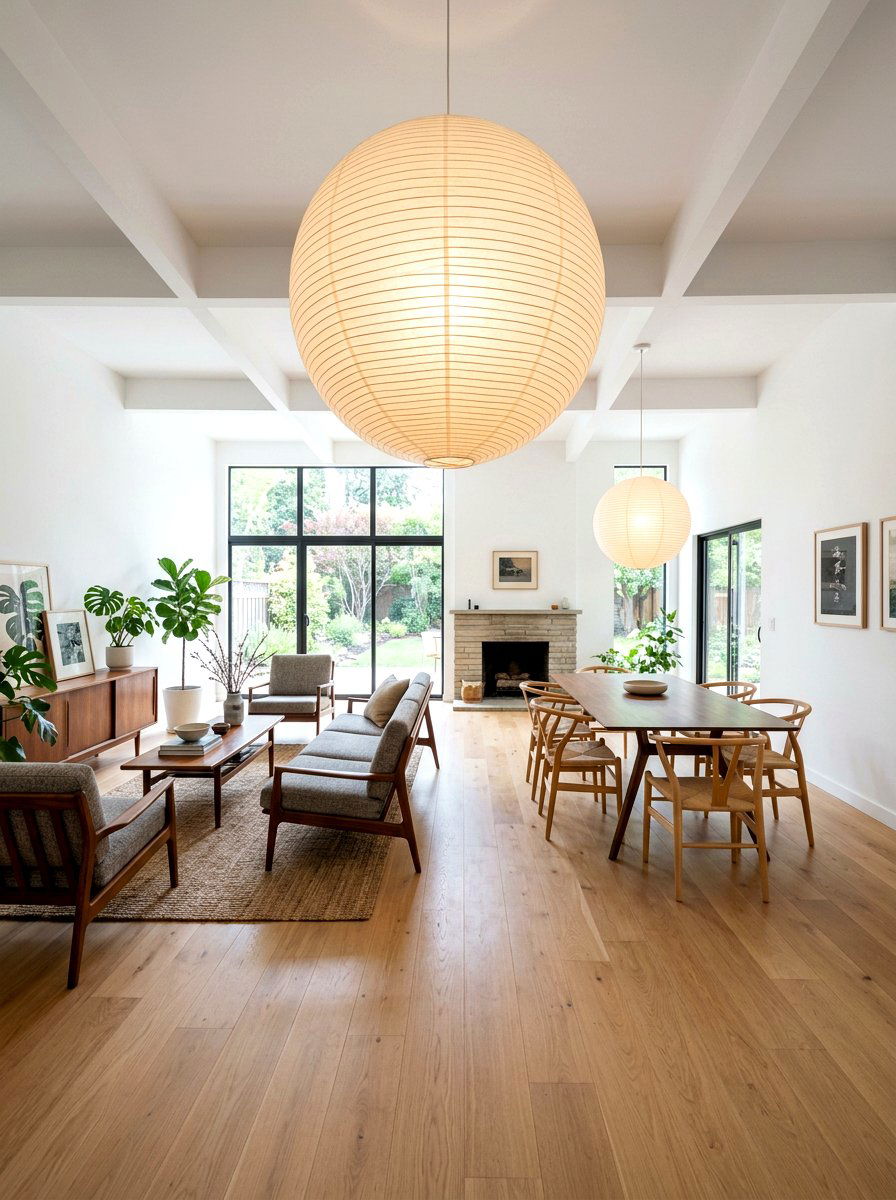 Large Globe Paper Lantern - 25 Spring Paper Lantern Ideas