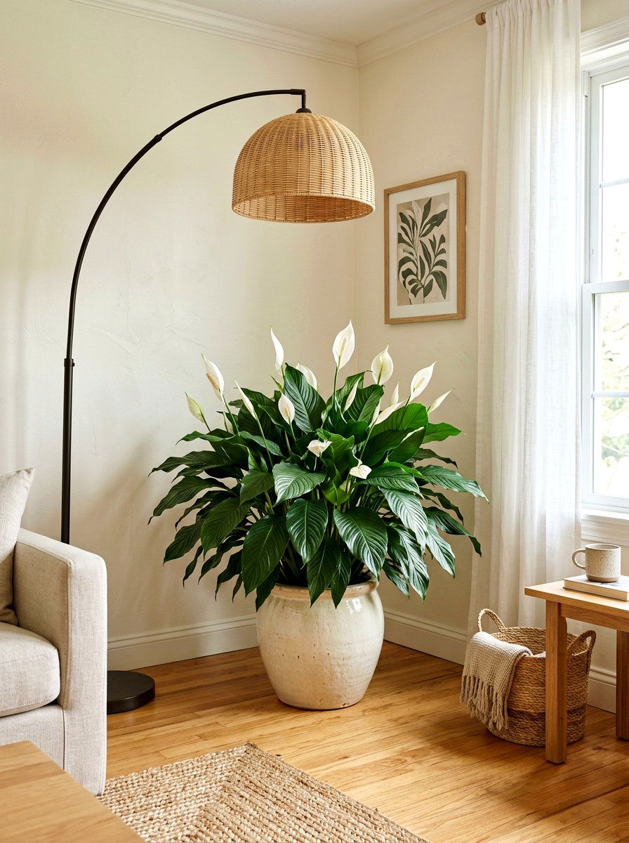 Large Peace Lily For Living Room Corner - 25 Spring Peace Lily Ideas