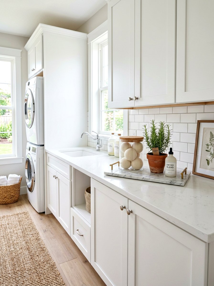 Laundry Room Counter Marble Tray - 25 Spring Marble Tray Decor Ideas