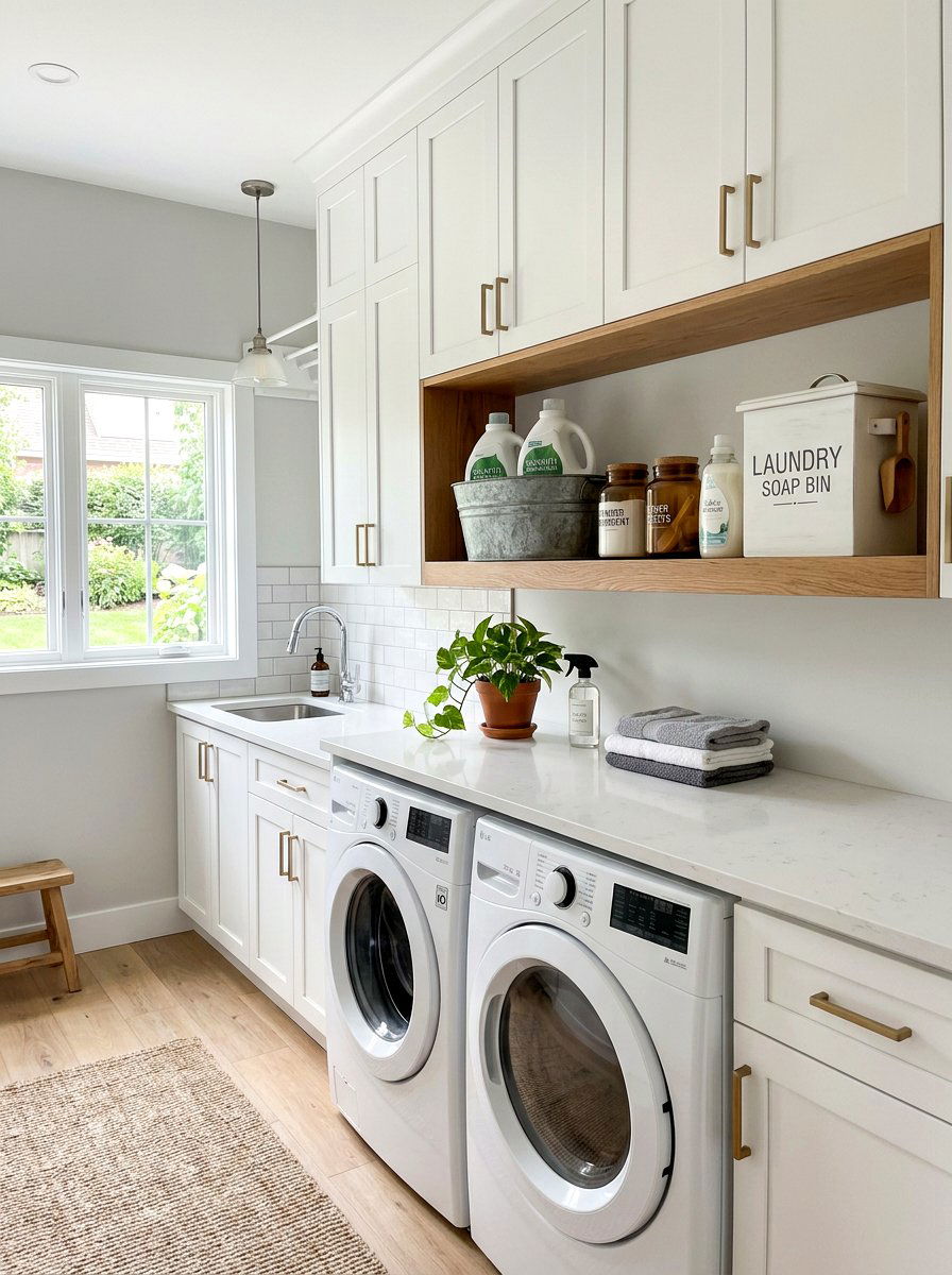 Laundry Room Soap Bin - 25 Spring Galvanized Tub Decor Ideas