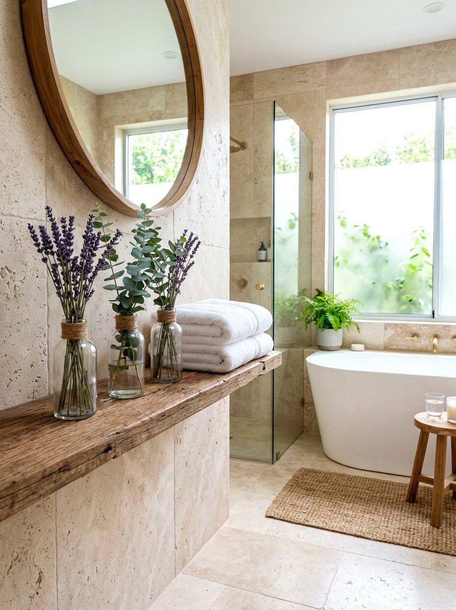 Lavender And Eucalyptus Trio - 25 Spring Bud Vase Arrangement Ideas