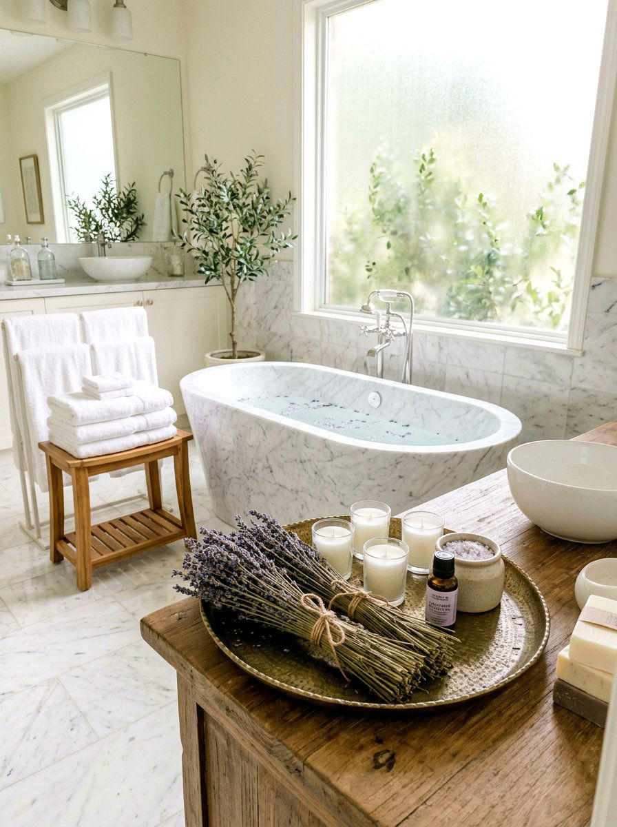 Lavender And Twine Decor - 25 Spring Tray Decor Ideas