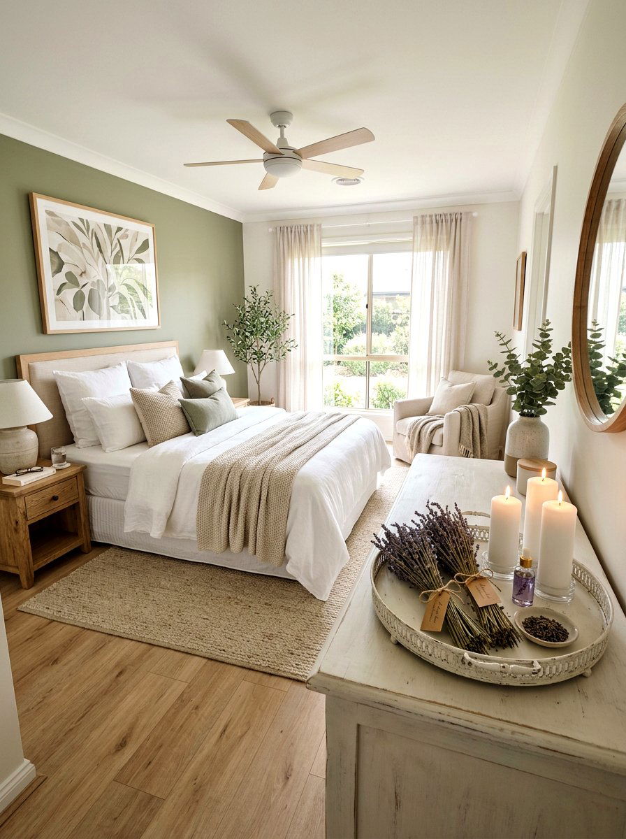 Lavender And White Decor - 25 Spring Metal Tray Decor Ideas