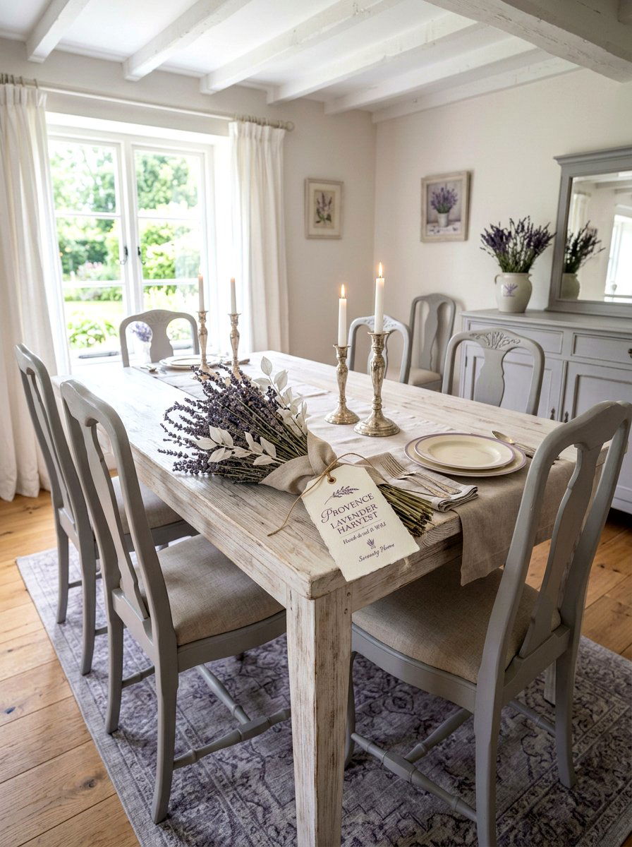 Lavender Bundle Tag - 25 Spring Name Tag Ideas