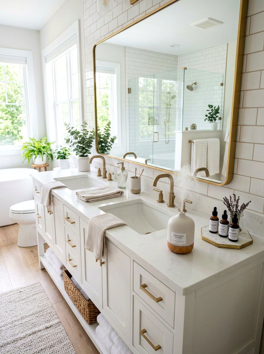 Lavender Diffuser - 25 Spring Spa Decor Ideas