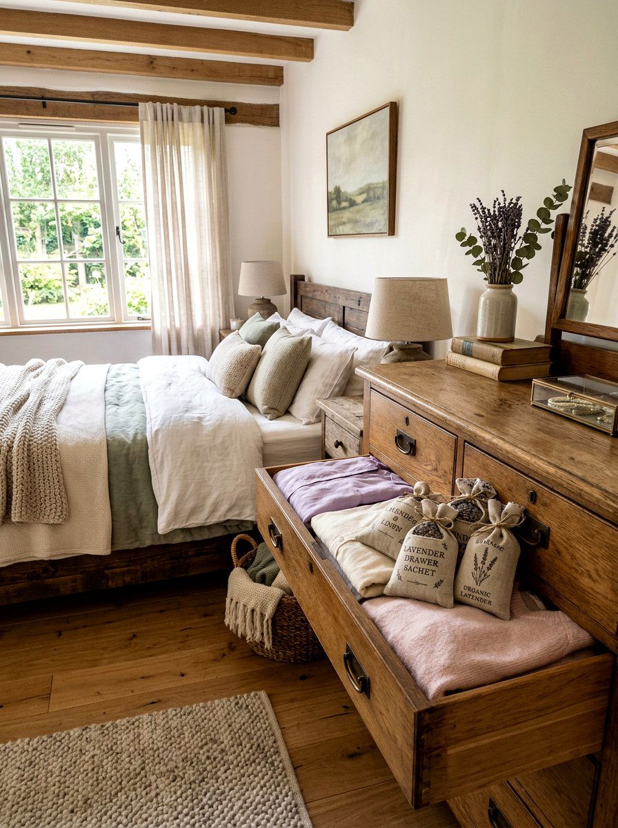 Lavender Drawer Sachet - 25 Spring Sachet Ideas