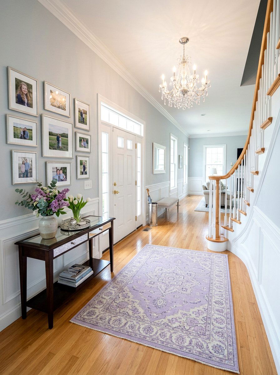 Lavender Entryway Rug - 25 Spring Entryway Rug Ideas