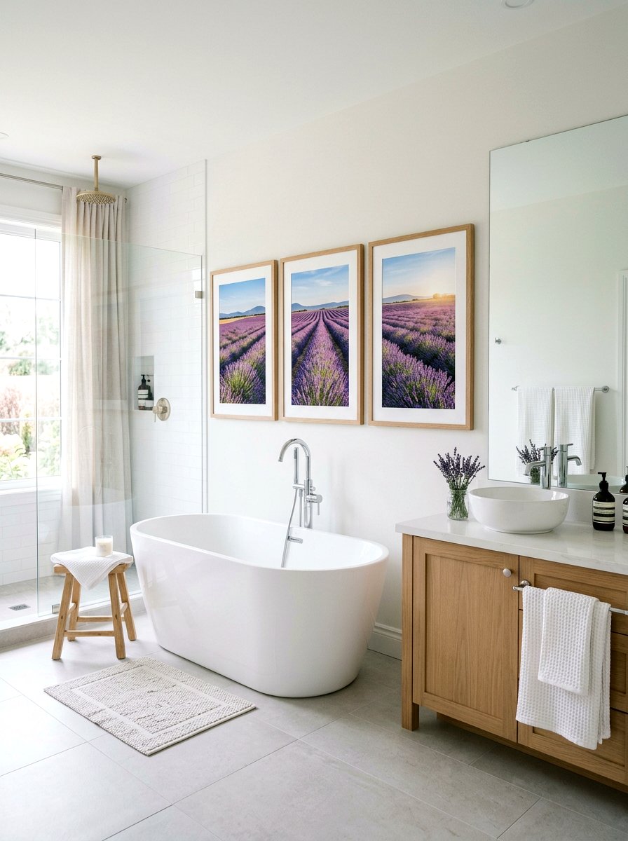 Lavender Field Photography - 25 Spring Framed Art Ideas