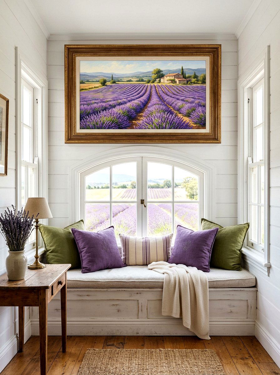 Lavender Field Print - 25 Spring Printable Art Ideas