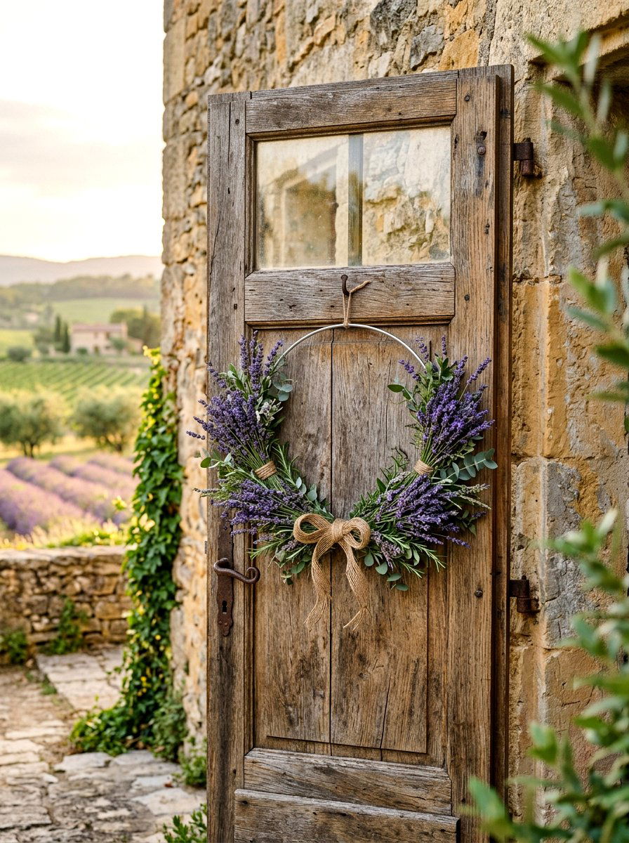 25 Modern Spring Flower Wreath Hoop Ideas for Minimalist Decor