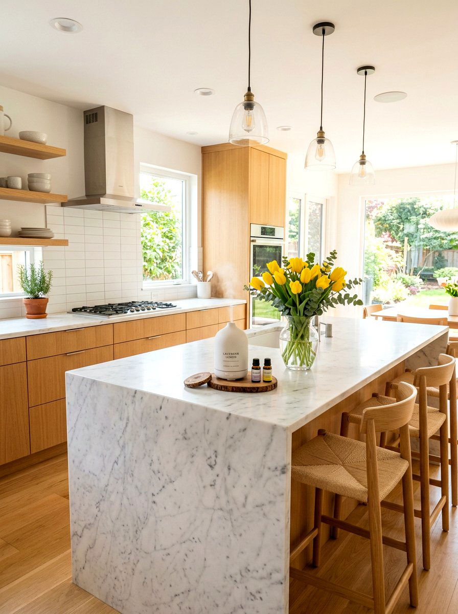 Lavender Lemon Diffuser - 25 Spring Essential Oil Ideas