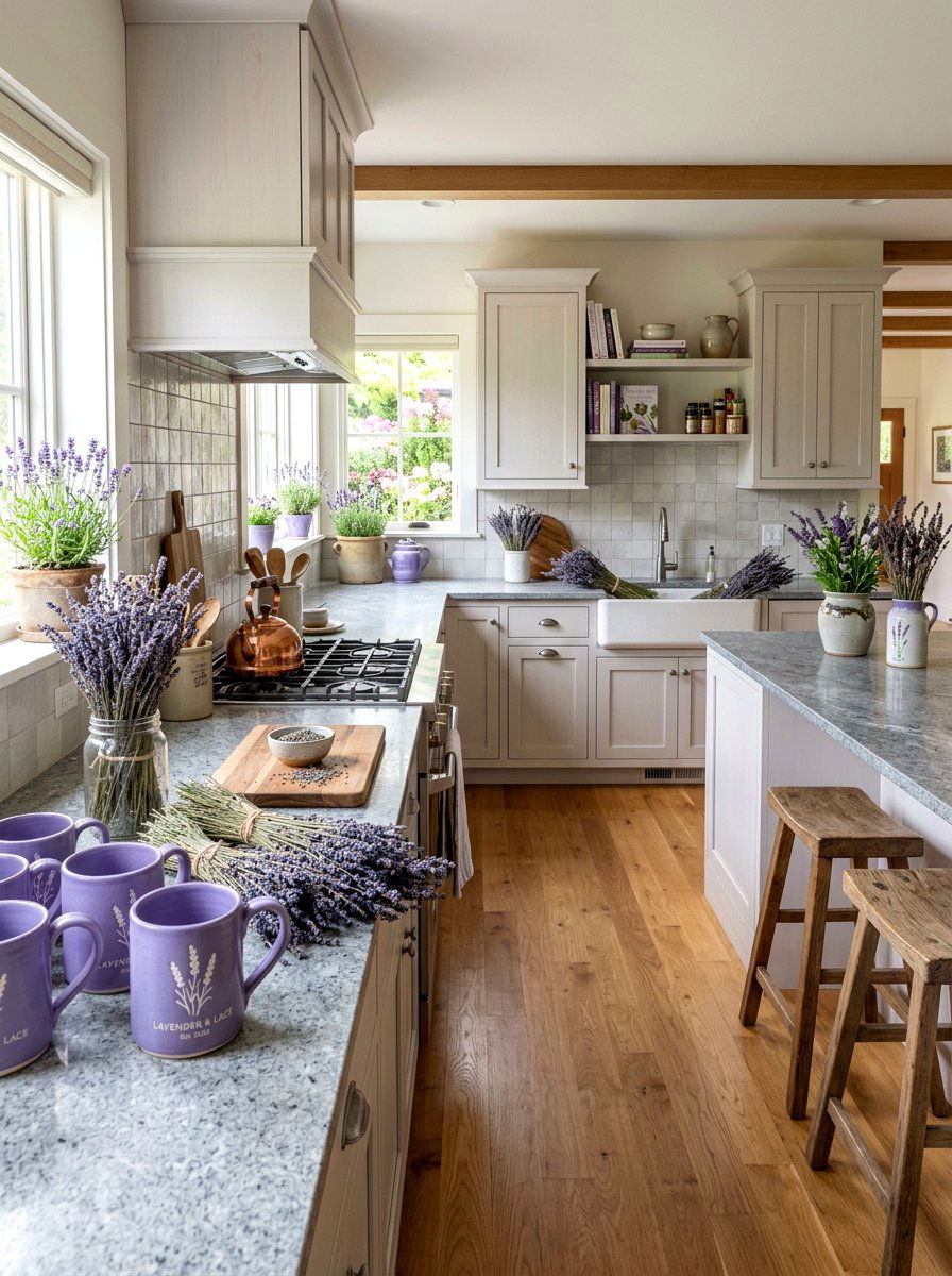 Lavender Purple Mugs - 25 Spring Mug Ideas