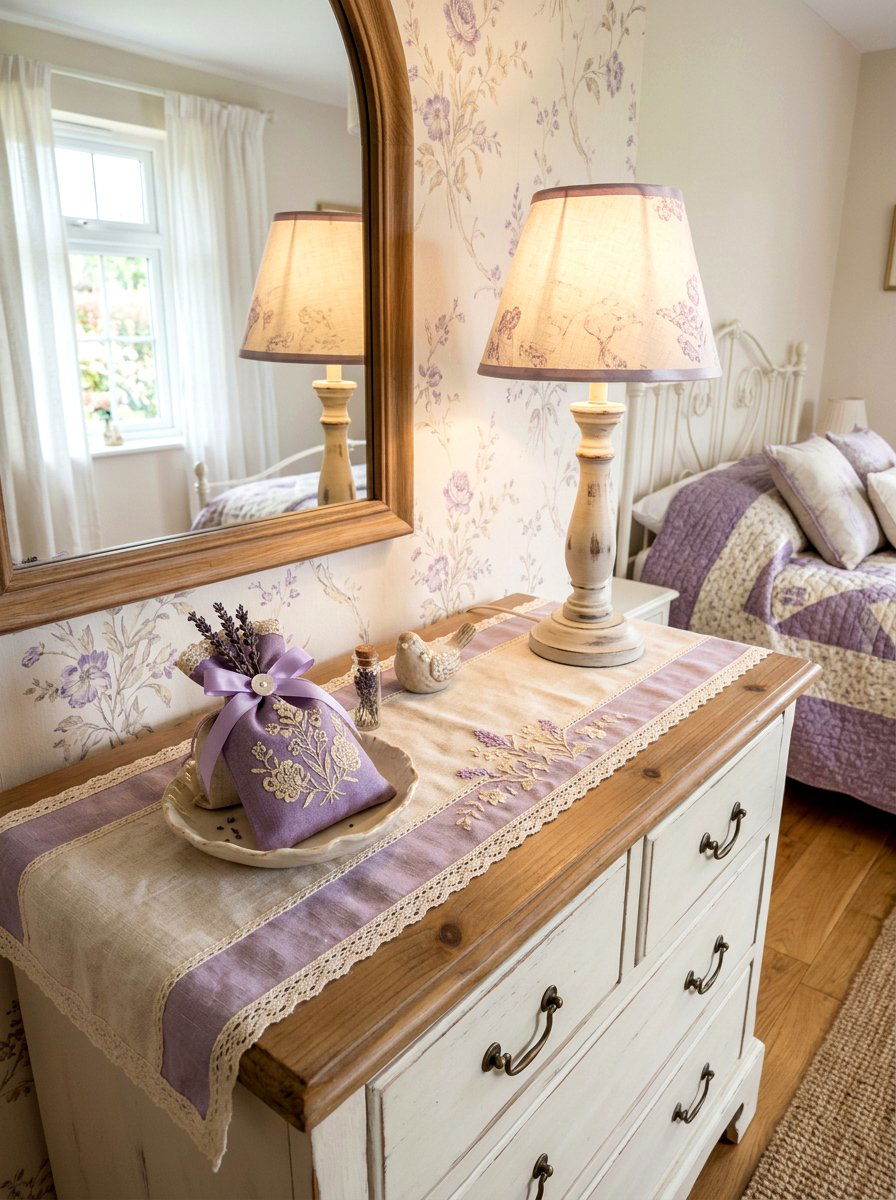 Lavender Sachet - 25 Spring Bedroom Dresser Decor Ideas